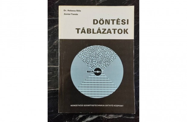 Döntési Táblázatok-Dr. Halassy, Zentai