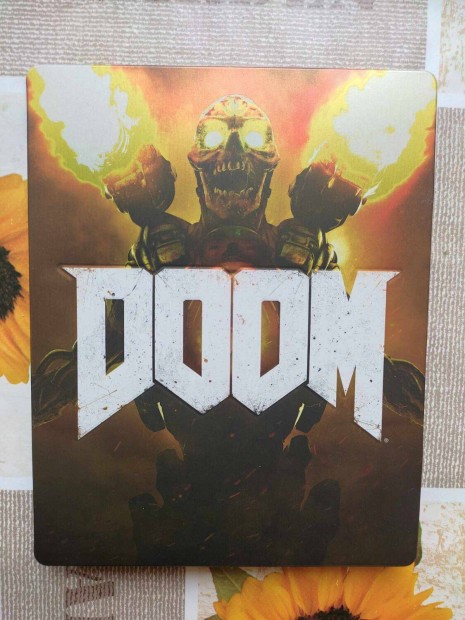 Doom 2016 steelbook a jtkkal egytt