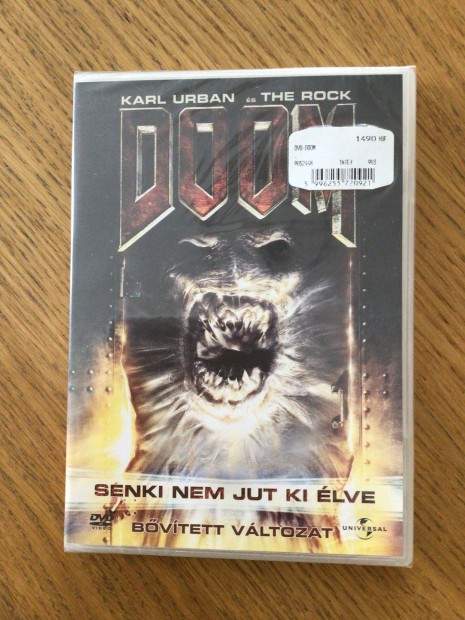 Doom - Bontatlan DVD Karl Urban, Dwayne Johnson