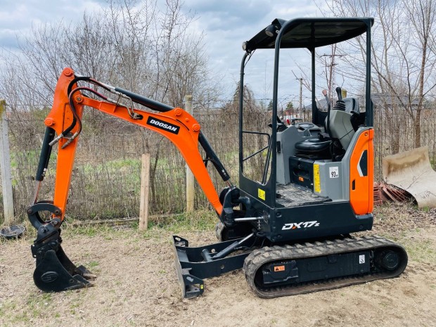 Doosan DX17z Bobcat E17Z zr farseprs minikotr roks munkagp