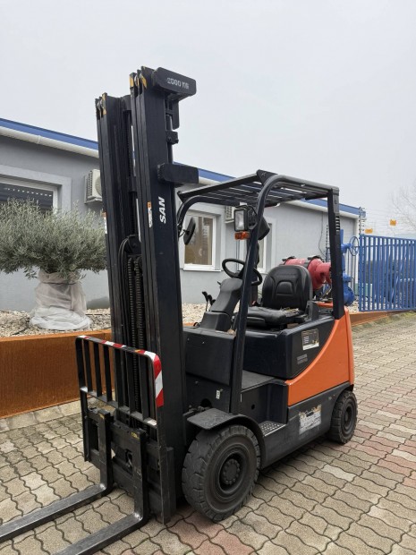 Doosan G20SC-5 PB-g�zzal m�k�d� emel�vill�s targonca 2,0t 6m