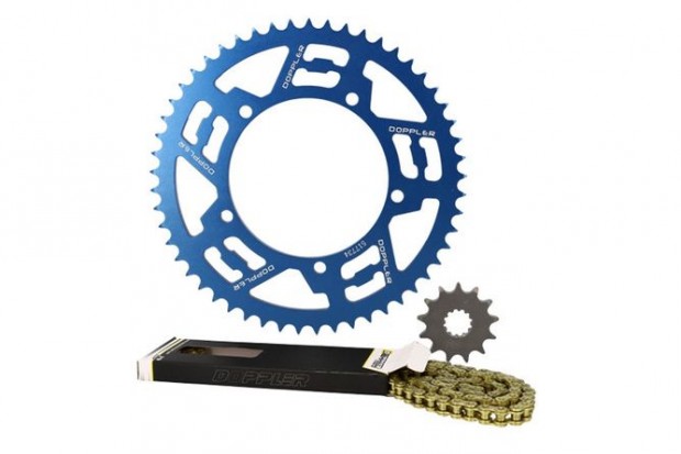 Doppler lánckészlet 13x53 - 428 Sherco 50 Alu Kék