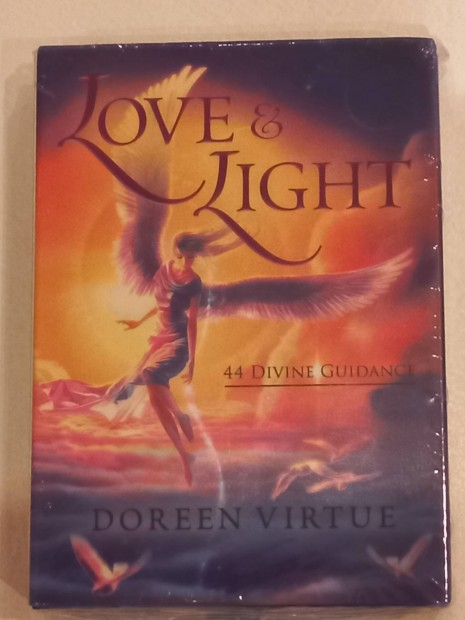 Doreen Virtue Love Light 44db-os kartya eredeti csomagolassal