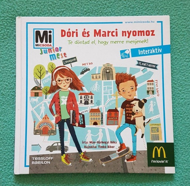 Dri s Marci nyomoz (Mi micsoda) knyv