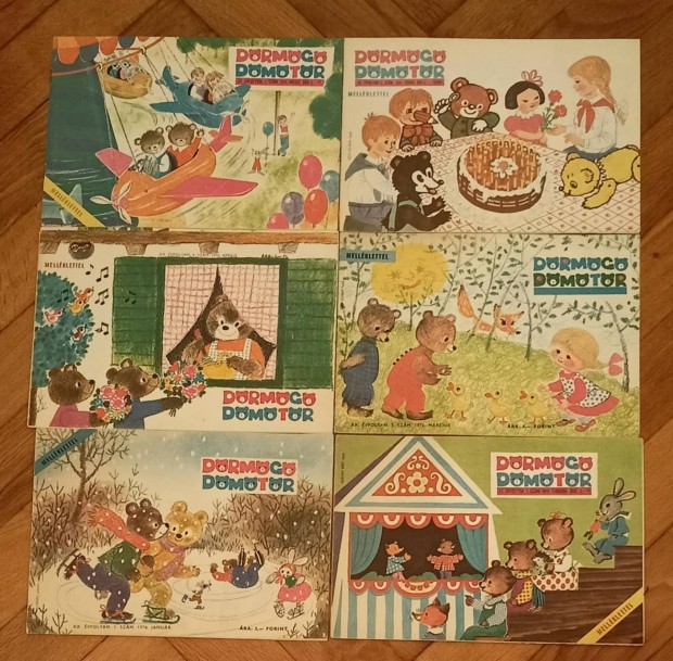 Dörmögő Dömötör 1976 év , 11 db egyben 9999 ft