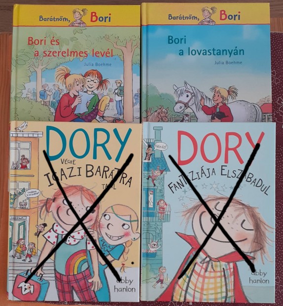 Dory s Bori knyvek