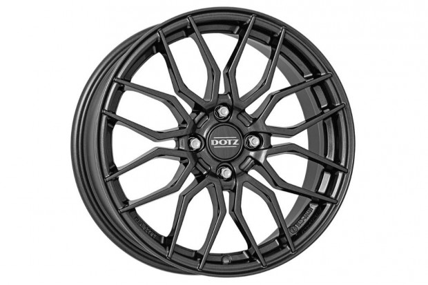 Dotz 4X100 7X17 ET45 Limerock 1 szezont hasznlt alufelni tli gumival