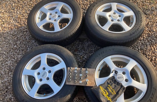 Dotz alufelni 5x114,3 Falken 215/65 R16 gumikkal
