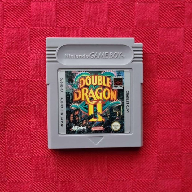 Double Dragon 2 (Nintendo Game Boy) color advance gameboy