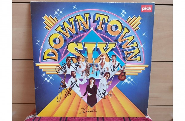 Down Town Six (first album) bakelit lemez hanglemez Vinyl