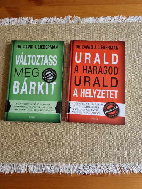 Dr.David J. Lieberman Vltoztass meg brkit, Urald a haragod 