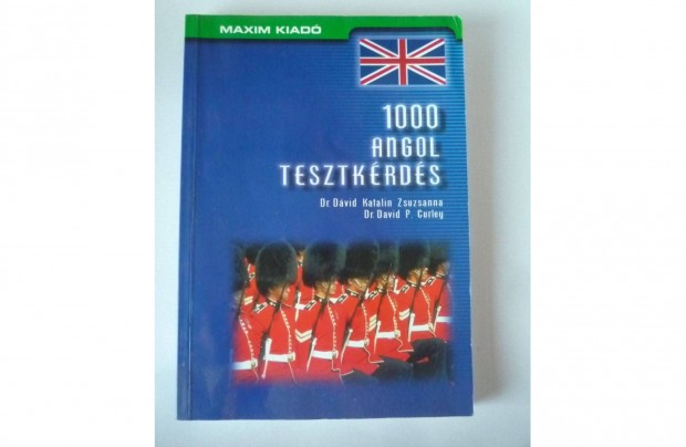 Dr.Dvid Katalin 1000 Angol tesztkrds 2003