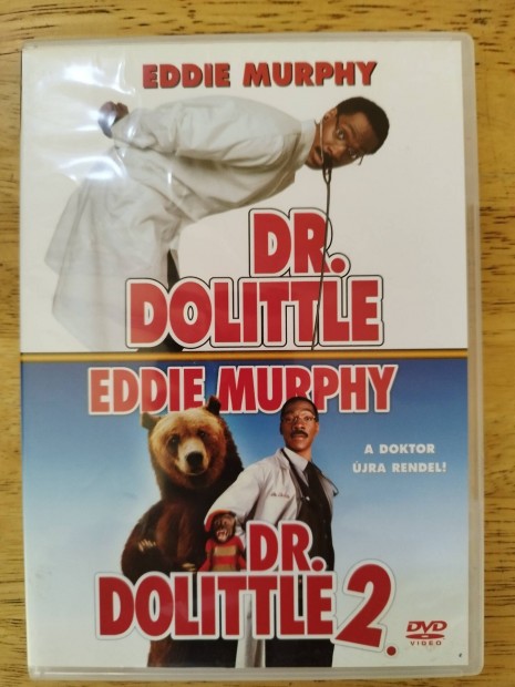 Dr Dolittle 1-2 jszer dvd Eddie Murphy Szinkronizlt vltozat 