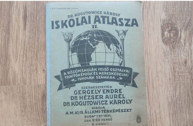 Dr Kogutowicz Kroly Iskolai Atlasza II