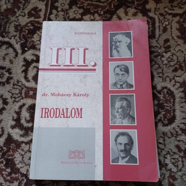 Dr.Mohcsy Kroly-Irodalom III.(Kzpiskola)