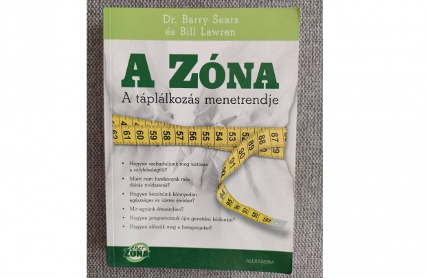 Dr. Barry Sears s Bill Lawren - A Zna: A tpllkozs menetrendje