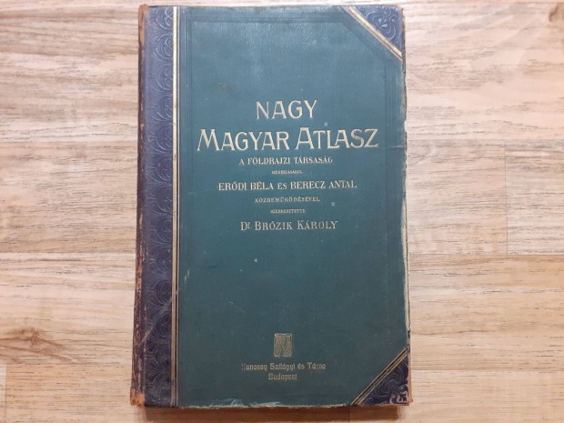 Dr. Brzik Kroly: Nagy magyar atlasz (1906)