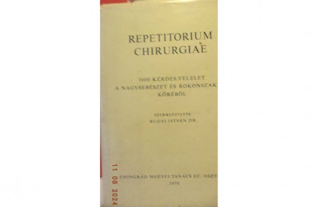 Dr. Bugyi Istvn: Repetitorium Chirurgiae