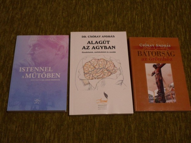 Dr. Cskay Andrs: Istennel a mtben + Alagt az agyban + Btorsg az