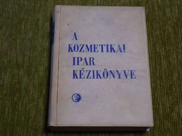 Dr. Hajdu Imre: A kozmetikai ipar kziknyve 1962