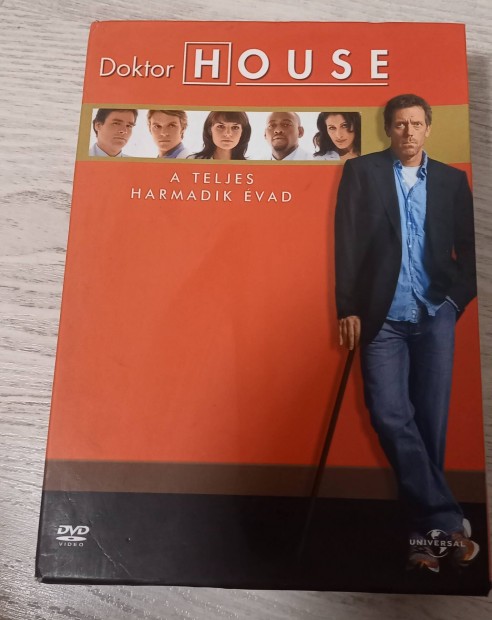 Dr. House 3. vad - dszdoboz - 6 dvd