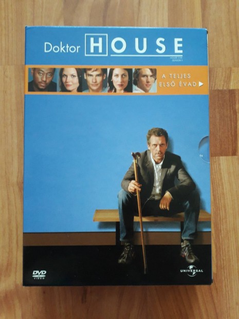 Dr. House teljes 1. s 2. vadok (6-6 lemez/vad)