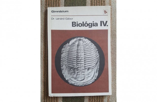 Dr. Lnrd Gbor: Biolgia IV., gimnzium