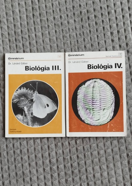 Dr. Lnrd: Biolgia III., IV.