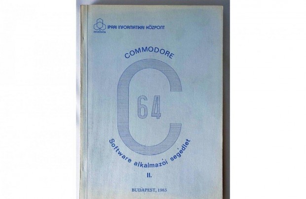 Dr. Makra Ernn Commodore C64 Software alkalmazi segdlet II