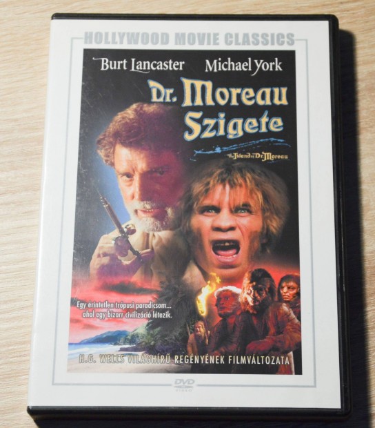 Dr. Moreau szigete DVD