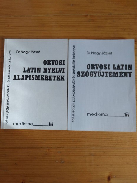 Dr. Nagy Jzsef: Orvosi latin szgyjtenny; Orvosi latin nyelvi alapi