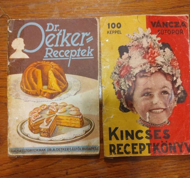 Dr. Oetker s Vncza retro szakcsknyv, receptek