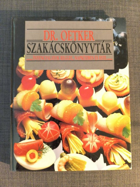 Dr. Oetker szak�csk�nyv 