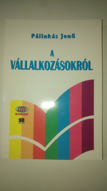 Dr. Plinks Jen A vllalkozsokrl