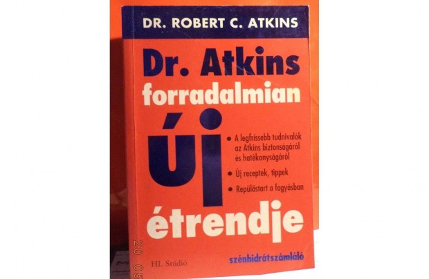 Dr. Robert C. Atkins 2 db orvosi knyve