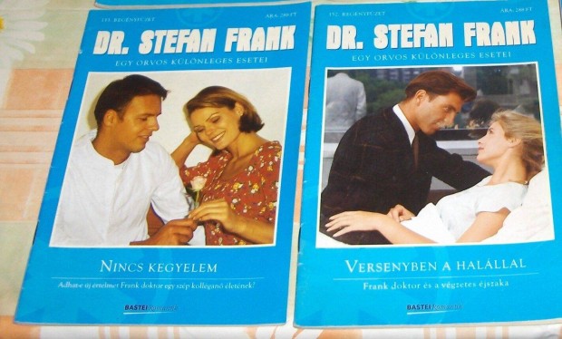 Dr. Stefan Frank retro romantikus fzetek(12 db egyben 3000 Ft)