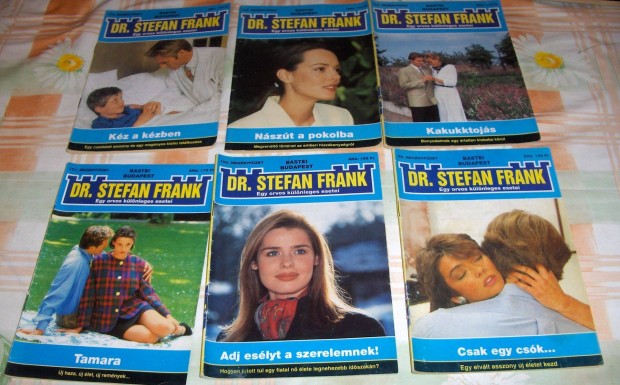 Dr. Stefan Frank romantikus fzetek 12 egyben 2000Ft ( 200/db )
