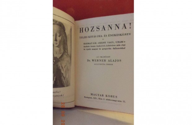 Dr. Werner Alajos: Hozsanna!