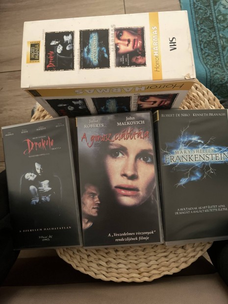 Dracula,frankeinstein,gonosz csbitsa pakk vhs film