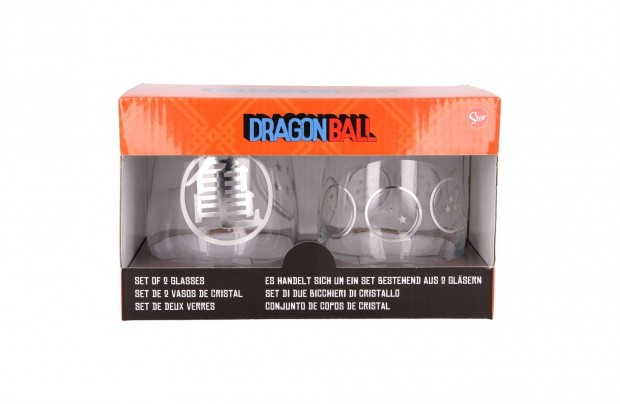 Dragon Ball 2 darabos vegpohr kszlet, 510 ml