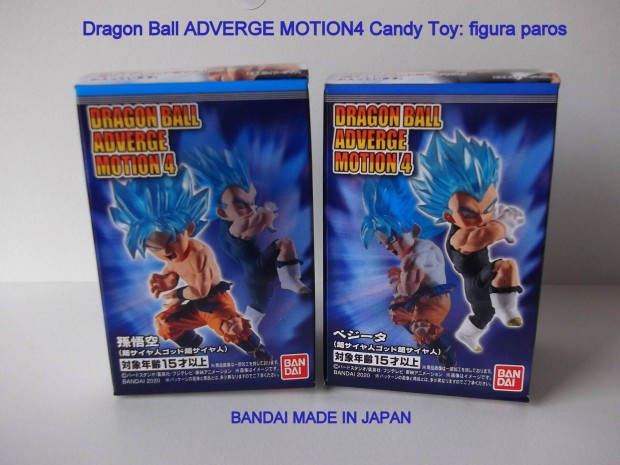 Dragon Ball Adverge Motion4 figura paros