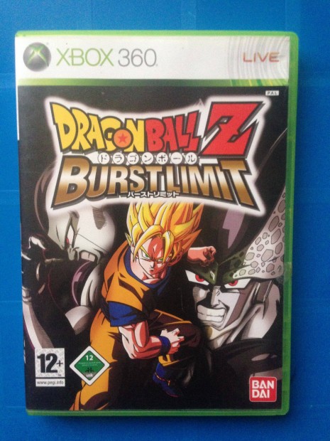 Dragon Ball BURST Limit eredeti xbox360 jtk elad-csere