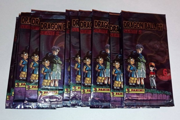 Dragon Ball GT Serie 2 bontatlan krtya csomagok (Panini)