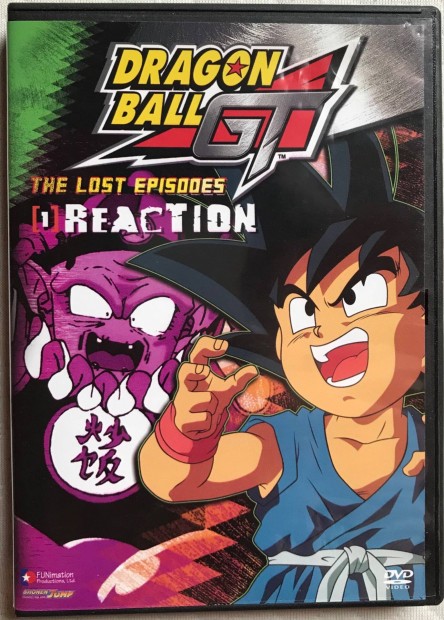 Dragon Ball GT - The Lost Episodes Reaction Vol. 1 DVD - angol, japn