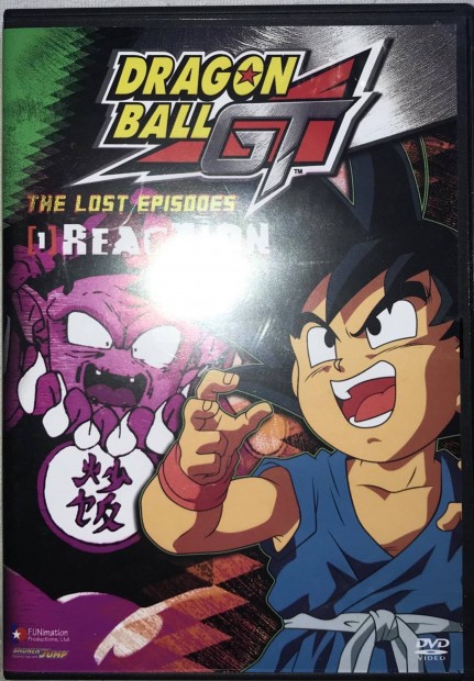 Dragon Ball GT - The Lost Episodes Reaction Vol. 1 DVD - angol, japn