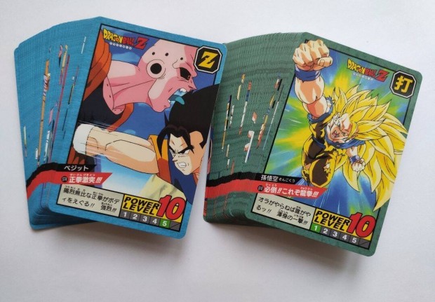 Dragon Ball Power Level krtya teljes 14+15-s regular set Dragonball