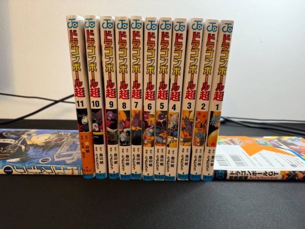 Dragon Ball Super 1-11. + DB GT 1. + Air Gear 1. 15.000Ft