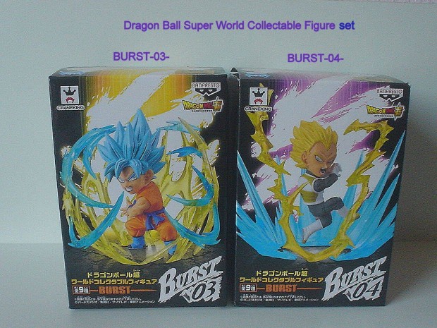 Dragon Ball Super WCF Burst 03-04 figura set