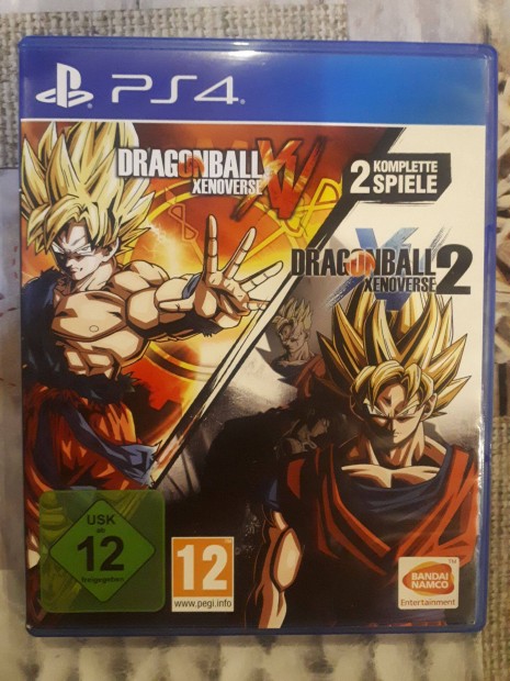 Dragon Ball Xenoverse+Xenoverse 2 ps4-PS5 jtk elad-csere "