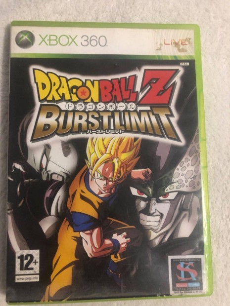 Dragon Ball Z Burst Limit Burstlimit Xbox 360 jtk